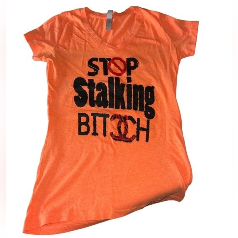 Stalker Orange T Shirt Small‎